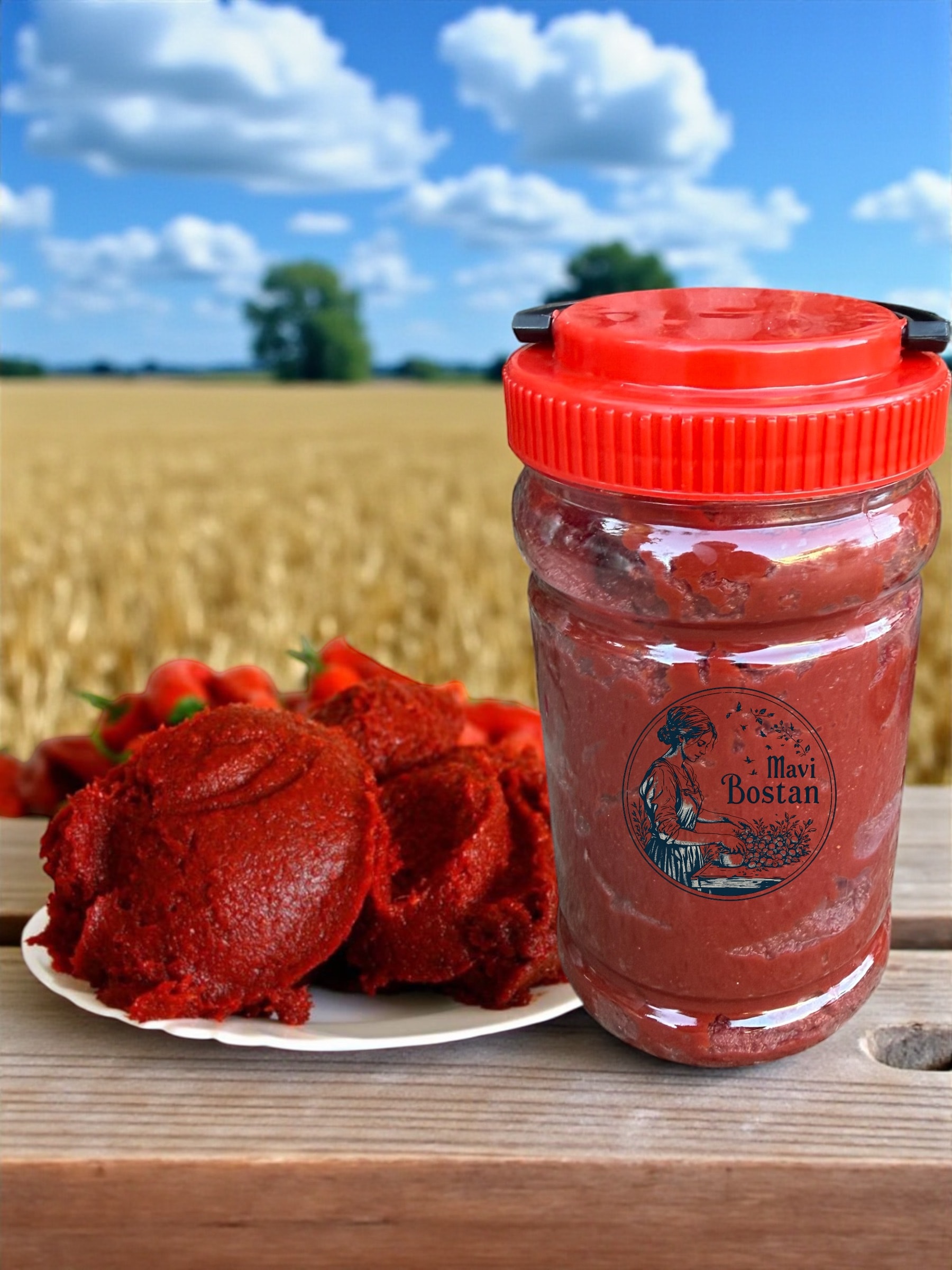 1 Kg Biber Salçası 