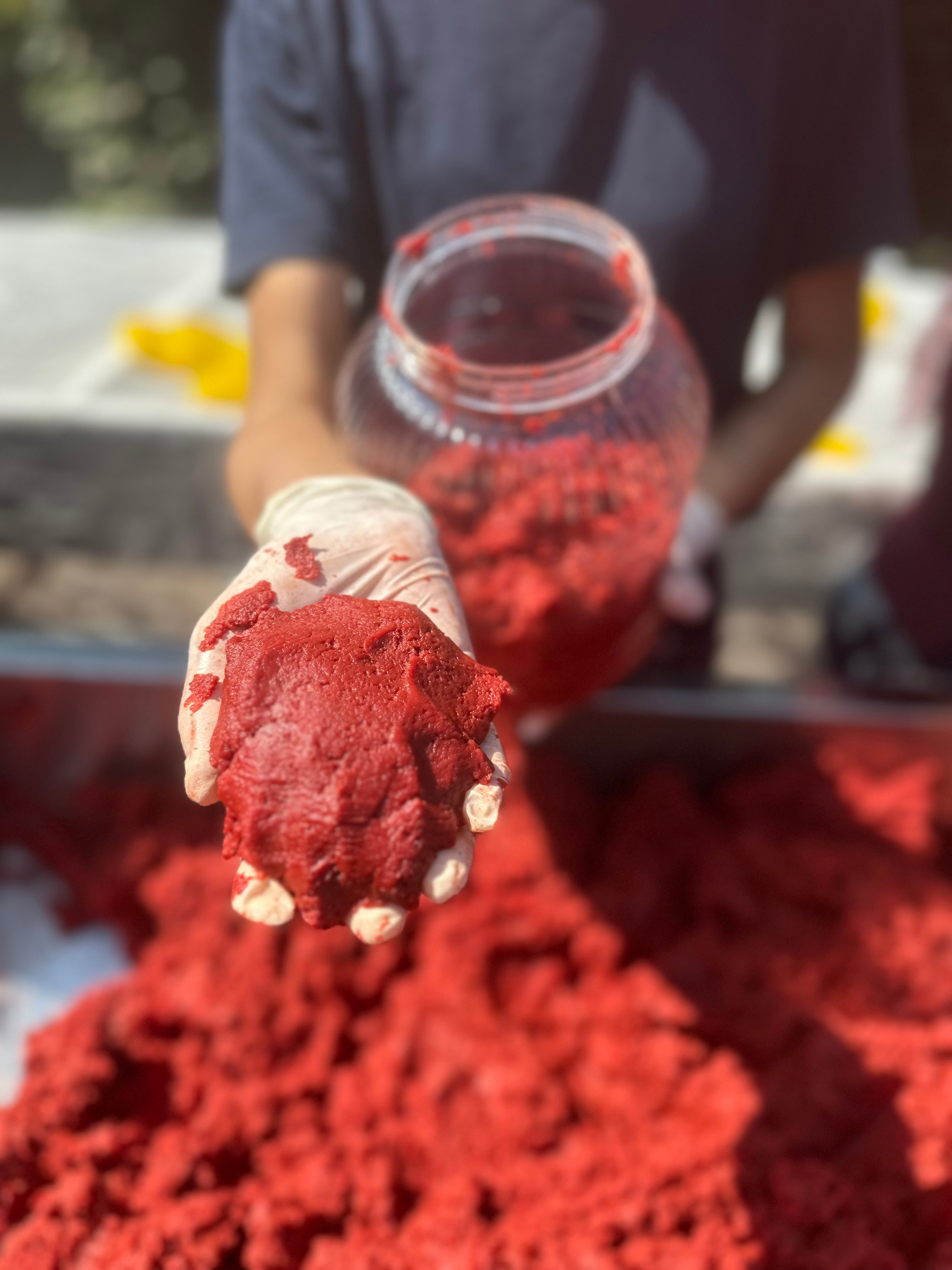 3 kg Acı Biber Salçası