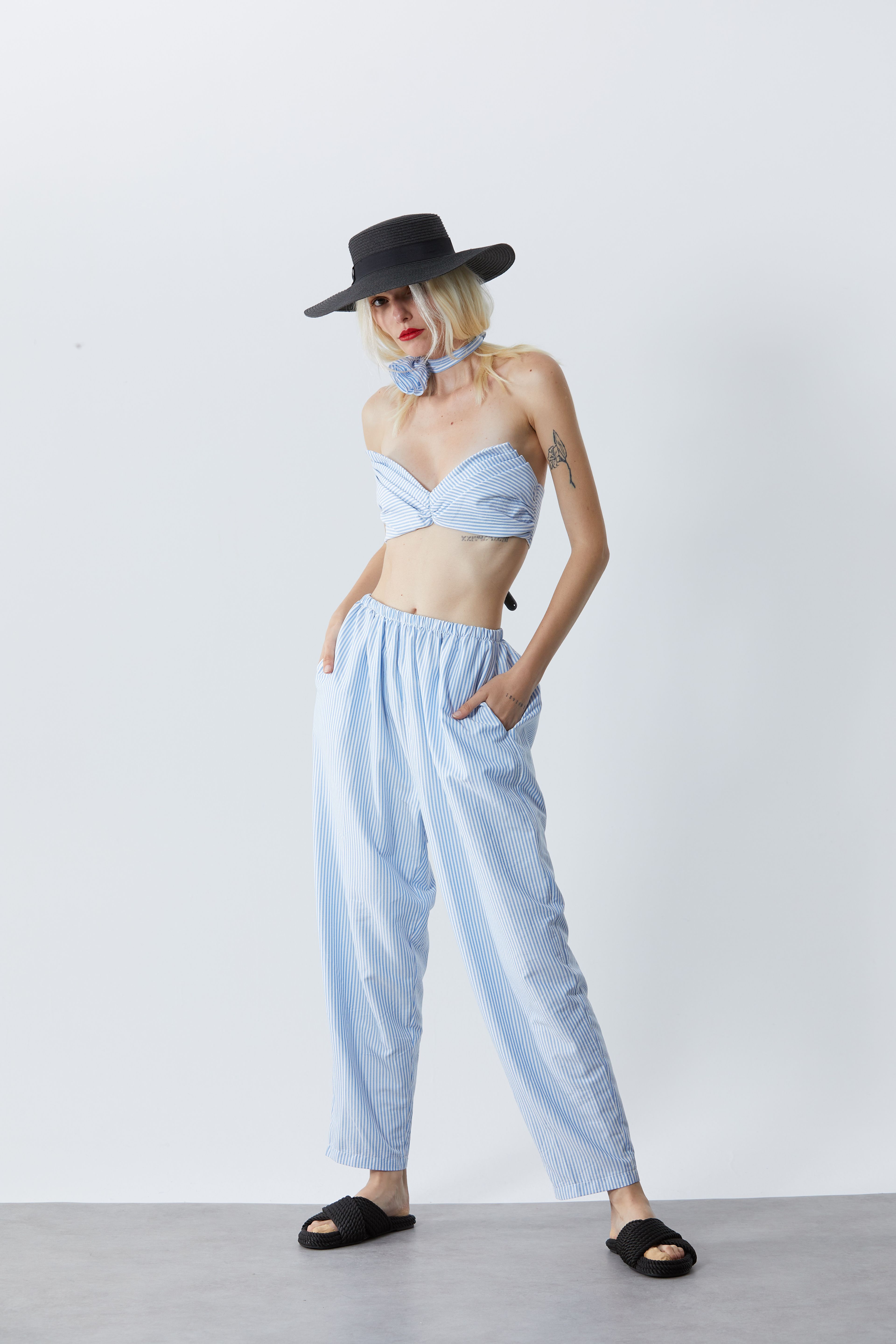 ICONIC PANTS ÇİZGİLİ
