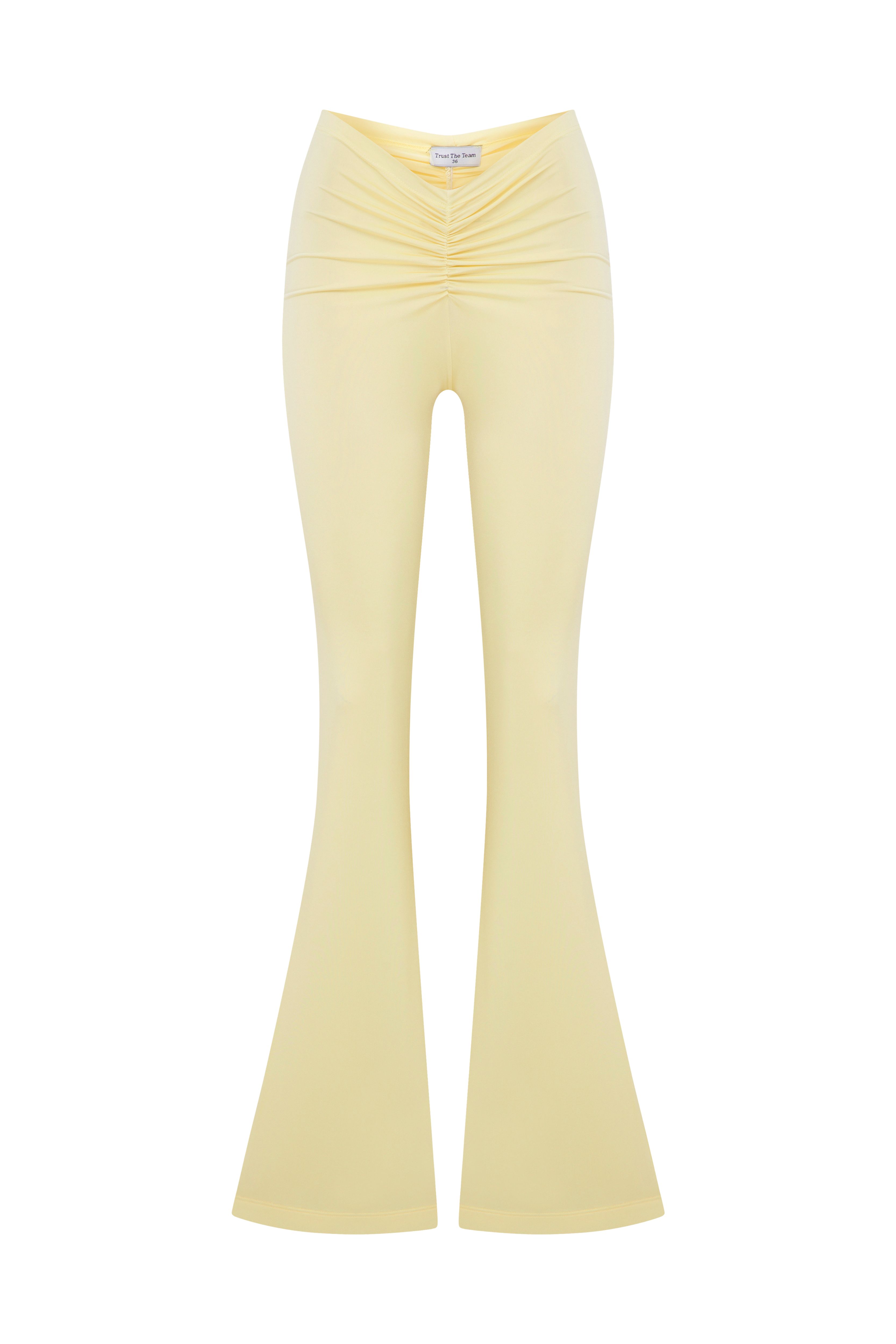 SAHARA DRAPELİ BUTTER YELLOW PANTOLON