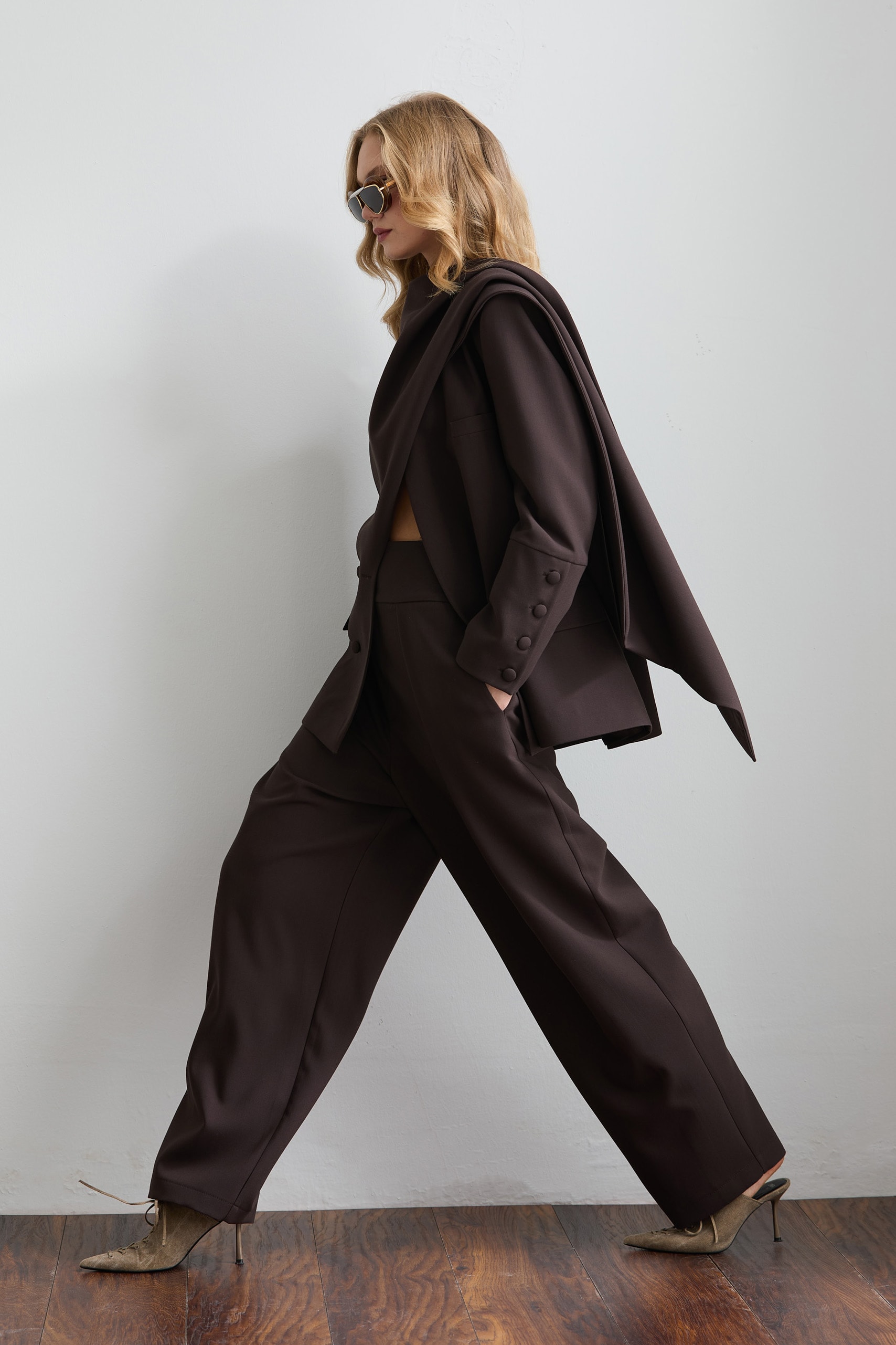 FRAME BALOONFIT KAHVERENGİ PANTOLON