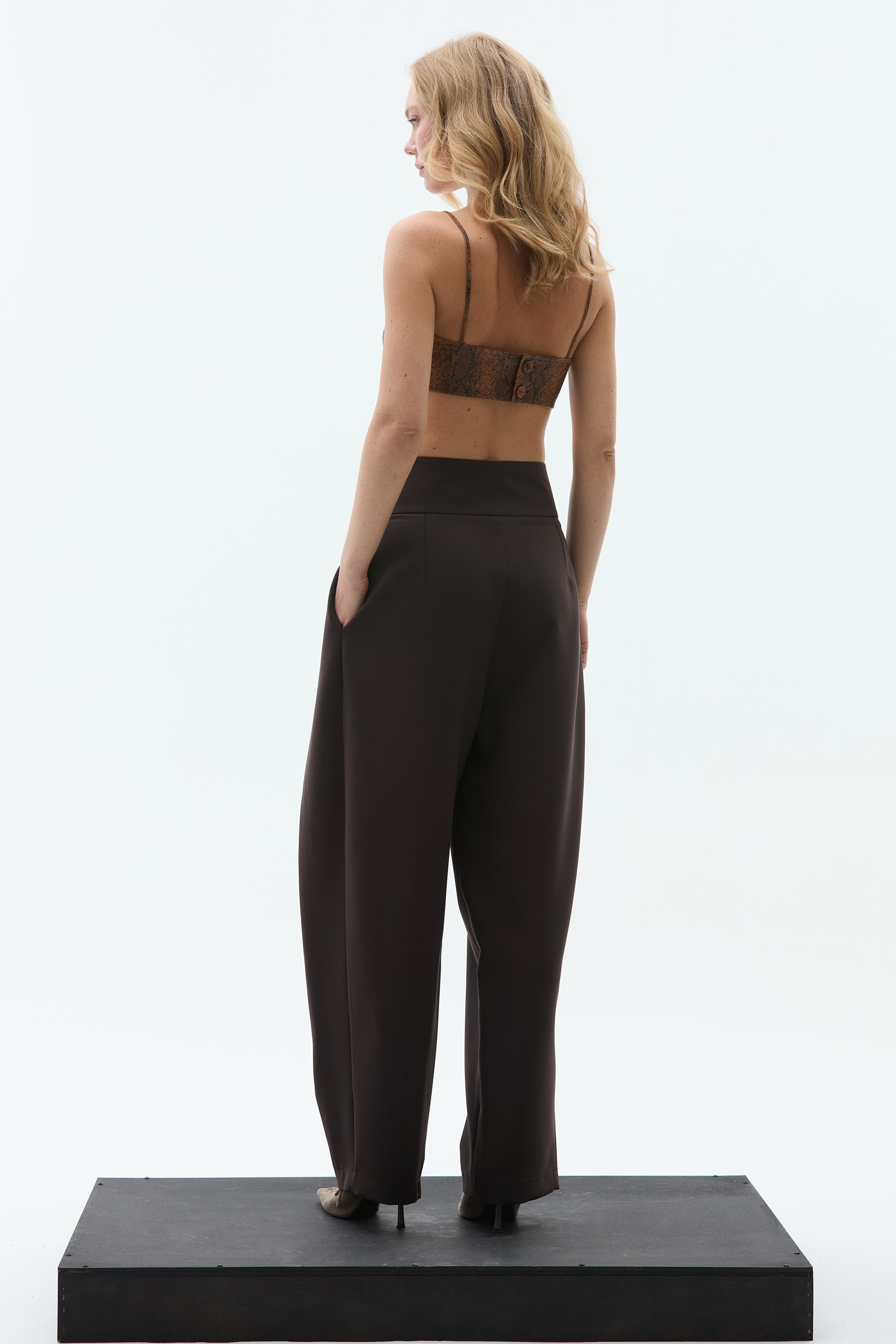 FRAME BALOONFIT KAHVERENGİ PANTOLON