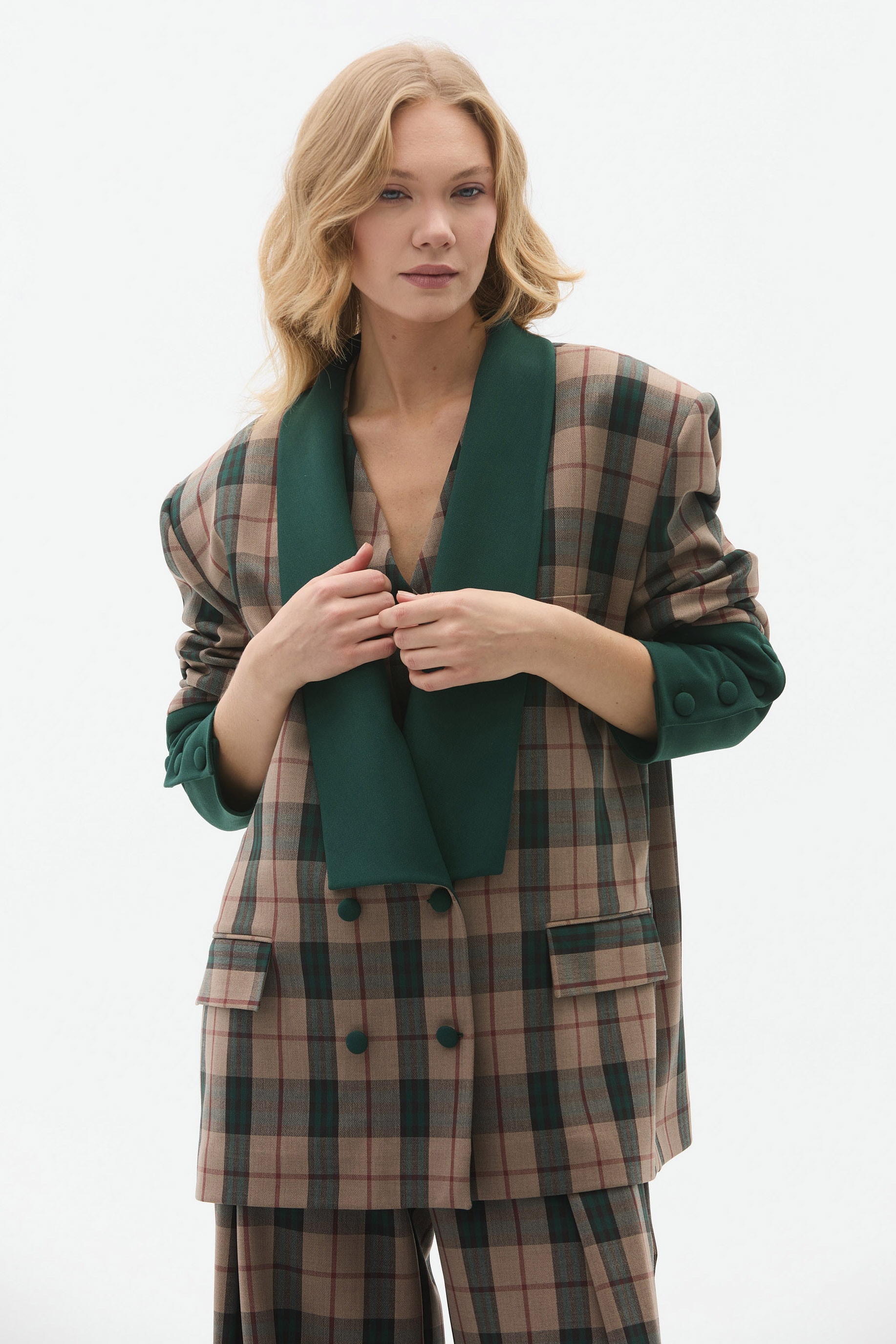 CLARE ÖZEL DİKİM OVERSIZE BLAZER CEKET