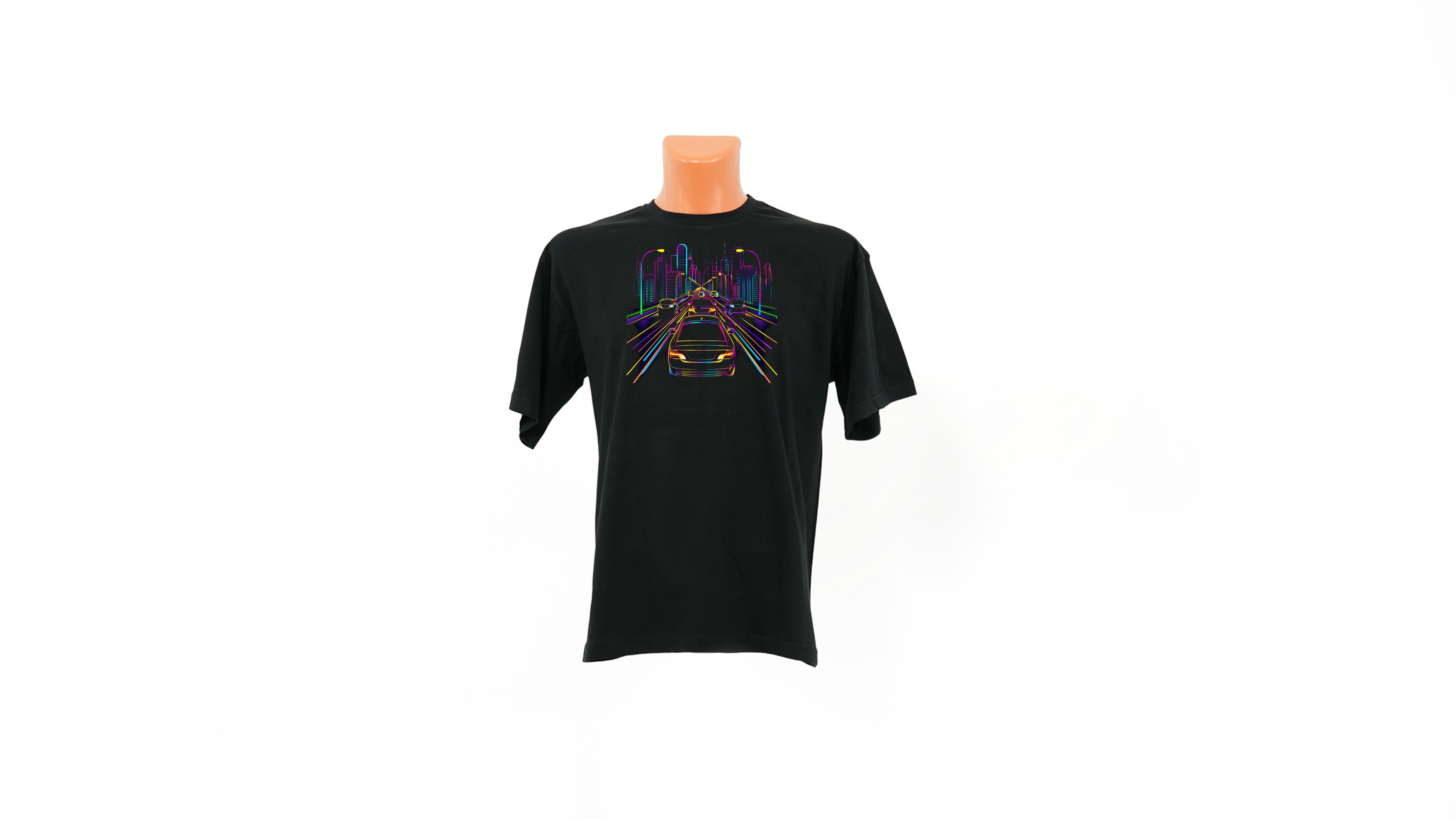 Car Night T-shirt - Black