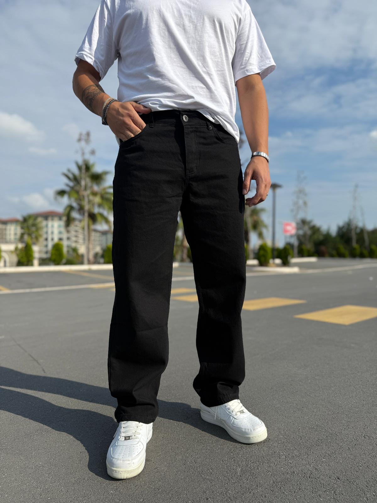 Baggy Kot Pantolon - Siyah