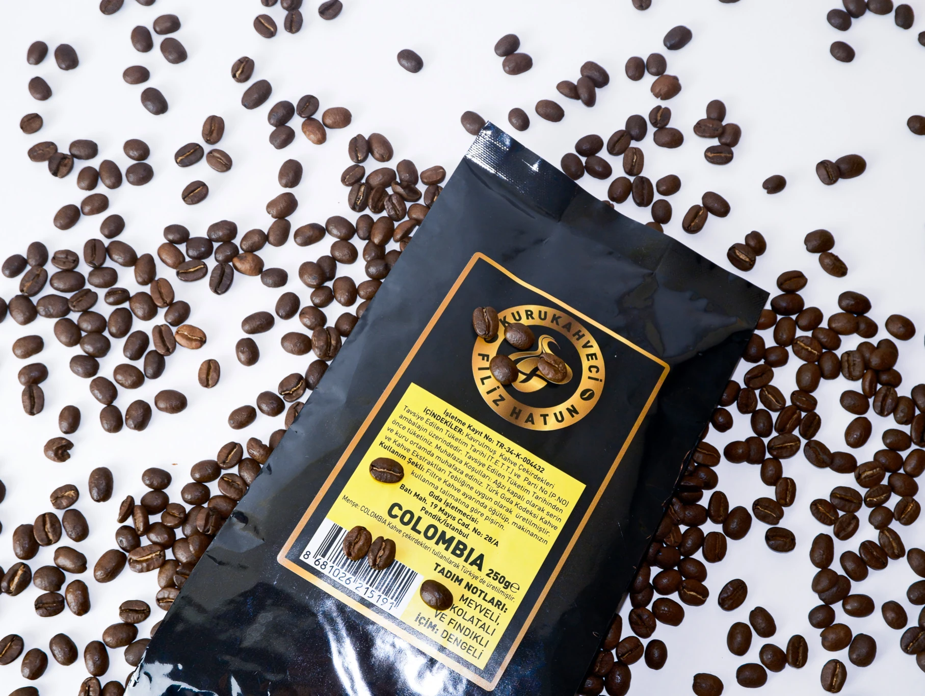 Çekirdek Kolombiya Kahvesi