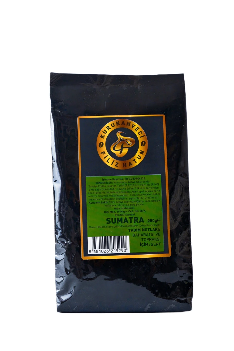 Çekirdek Sumatra Kahvesi