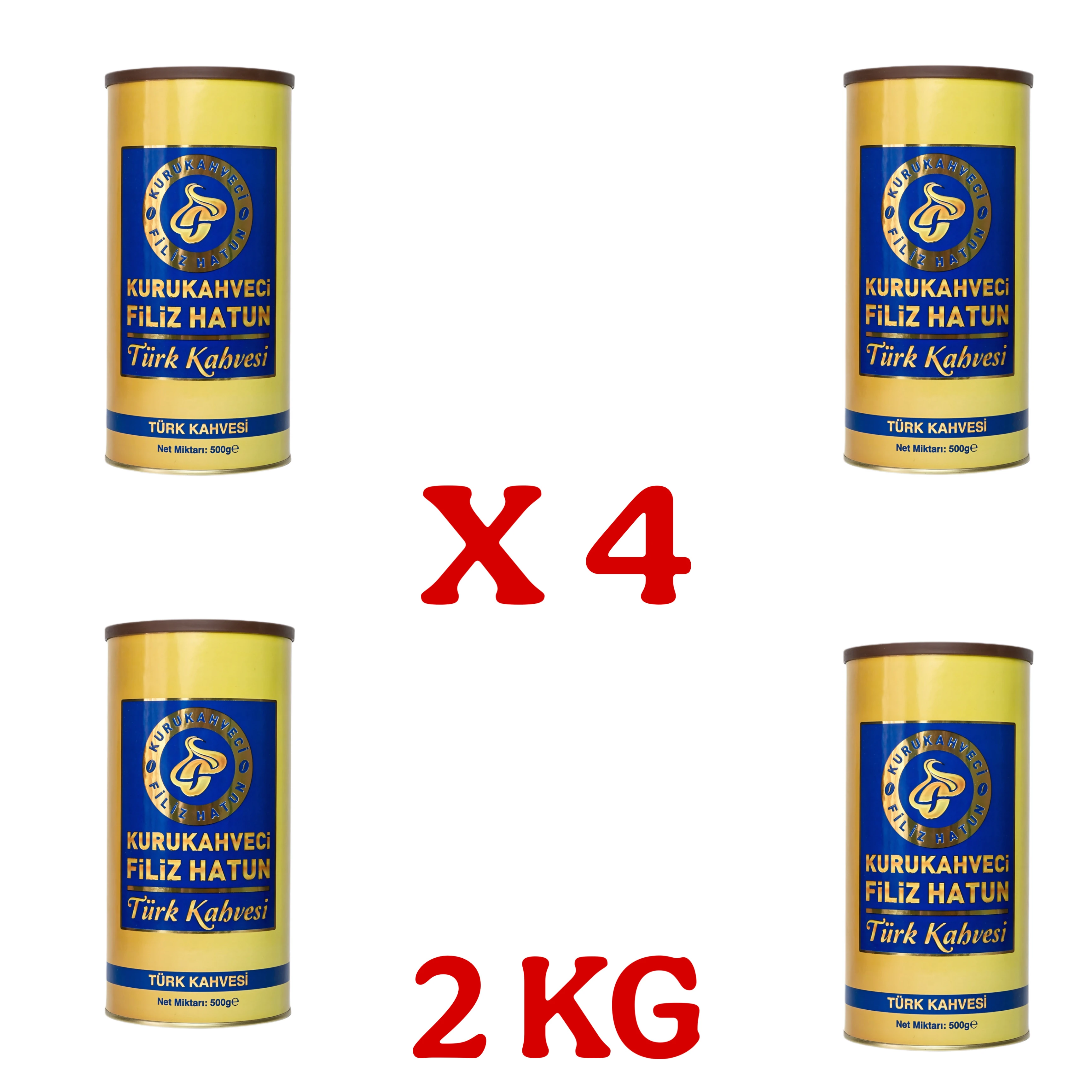 Klasik Türk Kahvesi 500gram X 4 (2000gr)