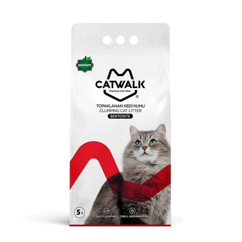 Kokusuz İnce Taneli Kedi Kumu 5 Lt | Catwalk