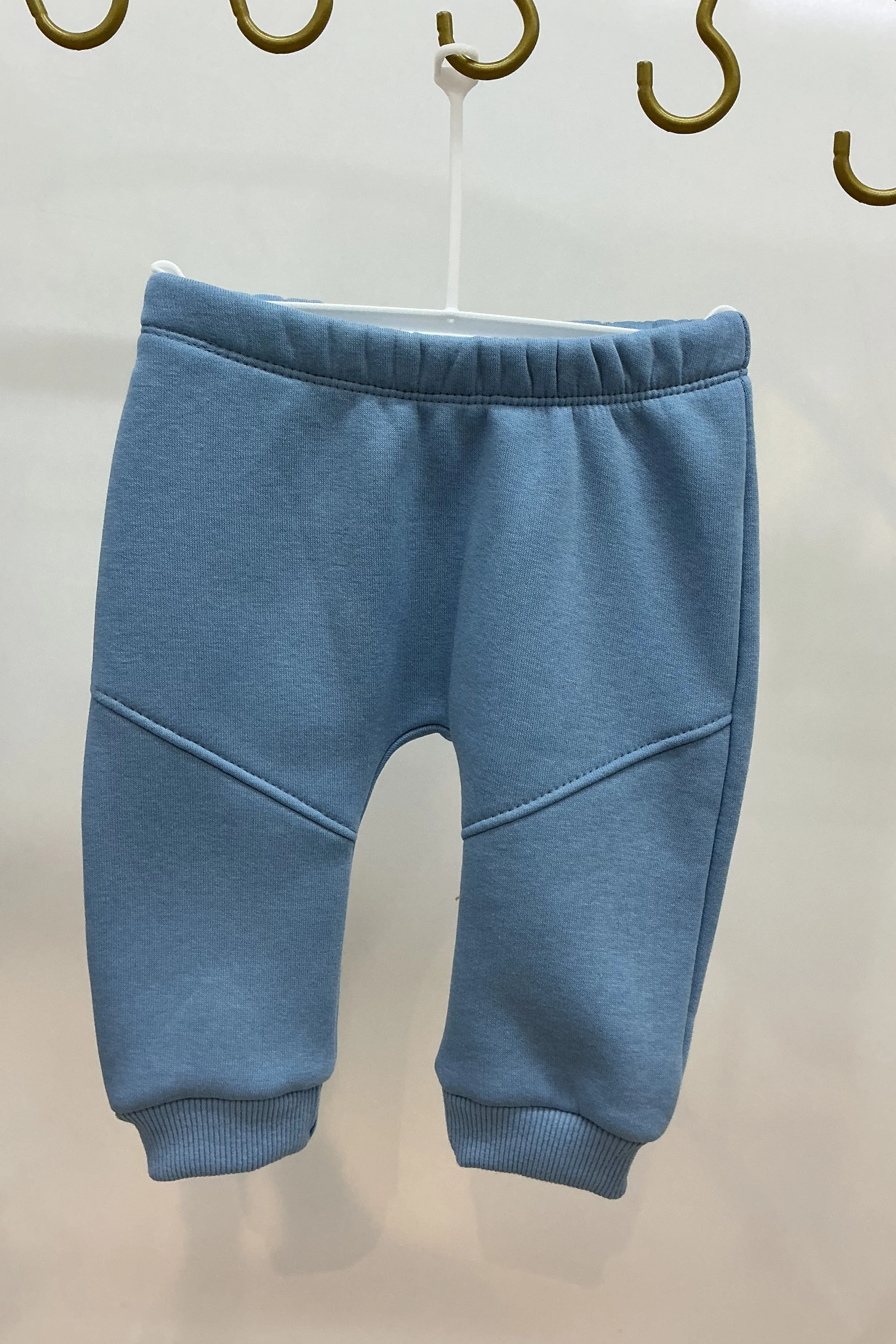 Yeleği Polarlı Sweati Kabartma Desen Erkek Bebek Takım