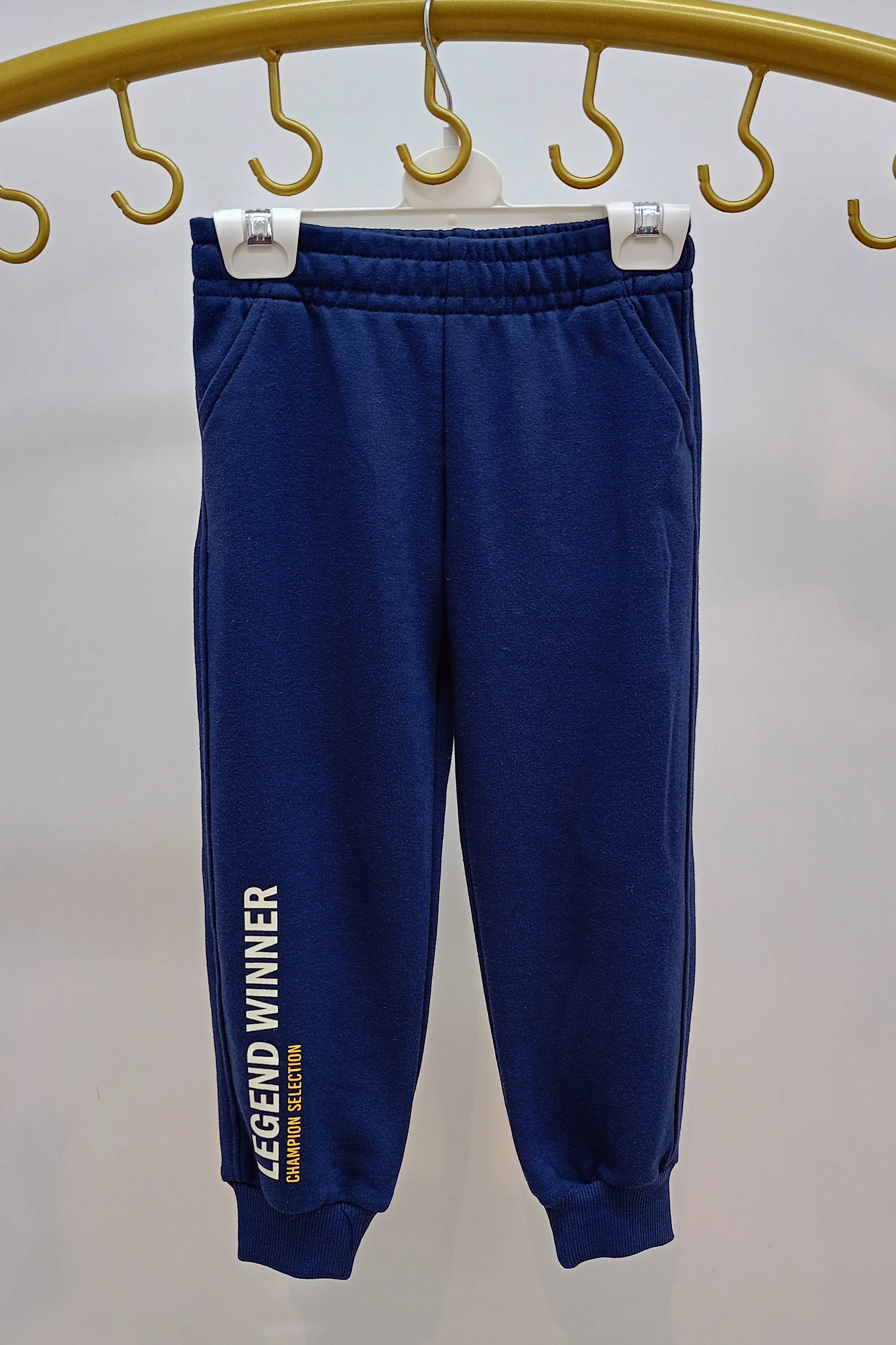 Bisiklet Yaka Champion Yazı Detaylı Erkek Eşofman Takımı