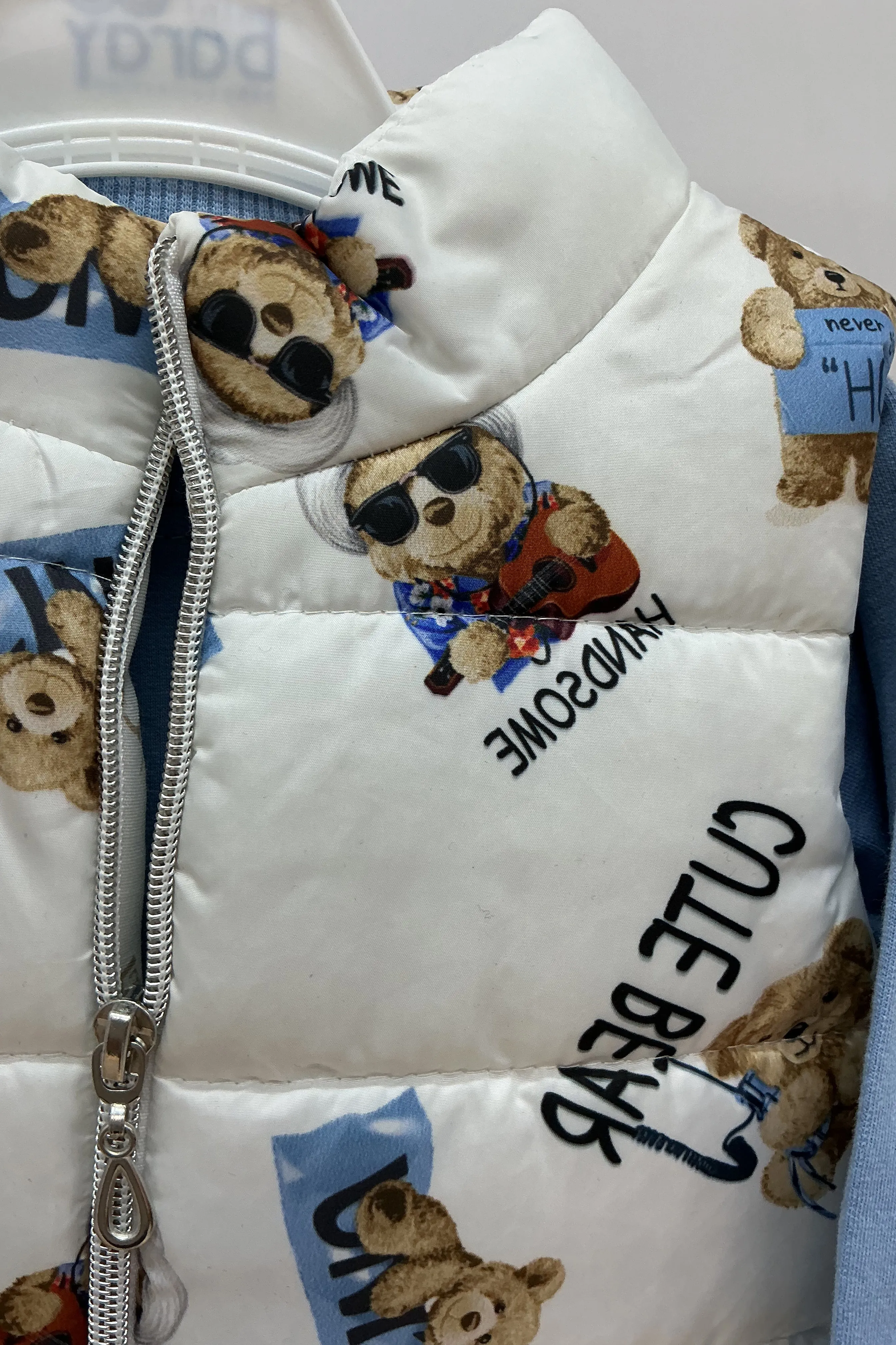 Mikro Ayıcıklı Elyaflı Bebek Takım