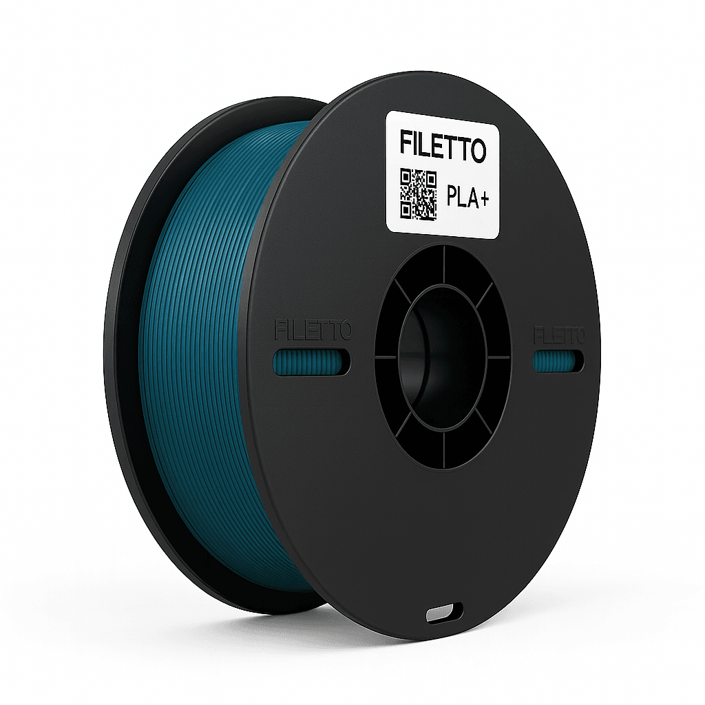 Filetto PLA+ 3D Filament – 1.75mm – 1KG – AMS Uyumlu - Petrol Yeşili