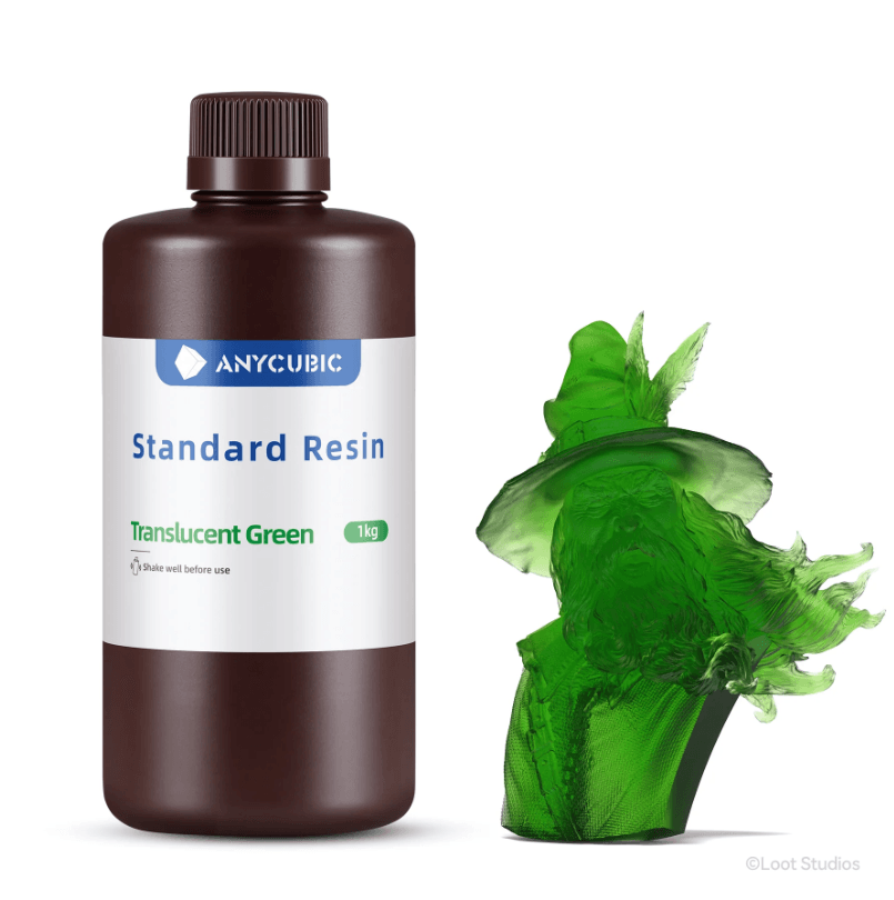 Anycubic Uv Reçine 1 KG - SLA (YENİ SERİ) - Yesil