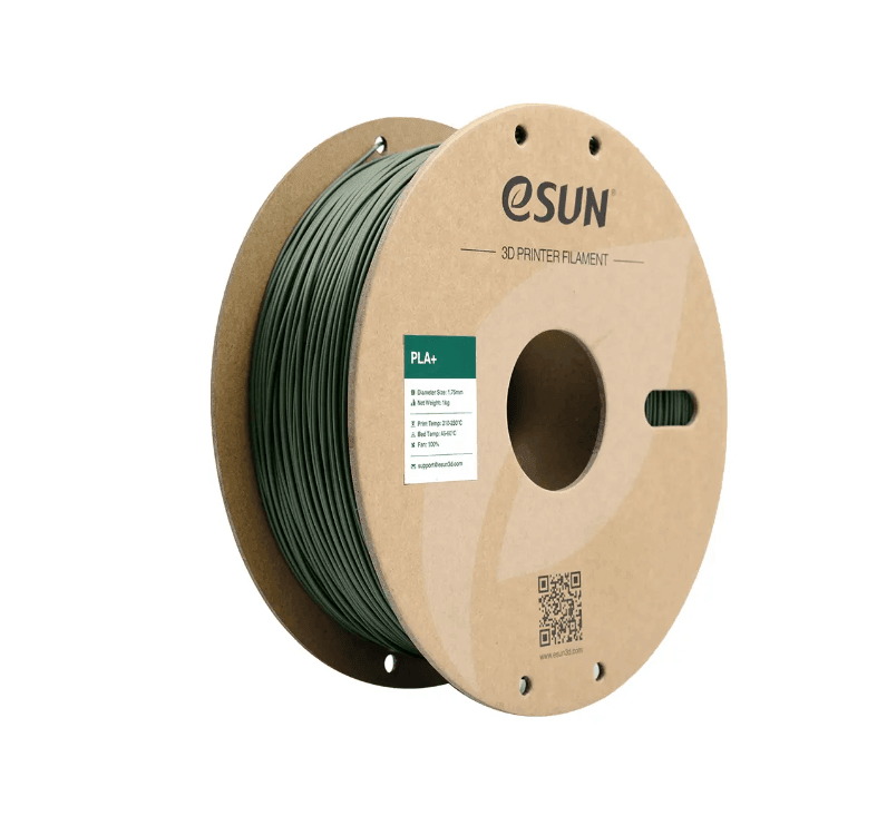 eSUN  Pla+ Filament 1.75mm 1 KG - Zeytin Yeşili