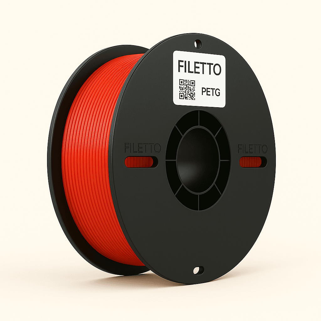 Filetto PETG Filament 1.75mm 1 KG - Kırmızı