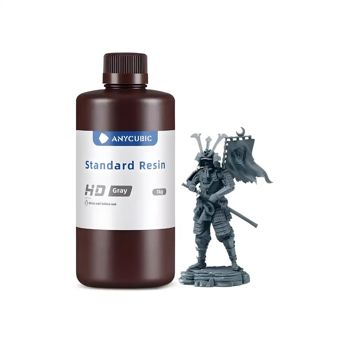 Anycubic Uv Reçine 1 KG - SLA (YENİ SERİ) SPT - HD Gray