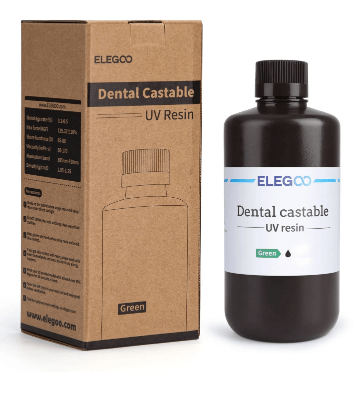 ELEGOO Dental Castable UV Resin 500gr