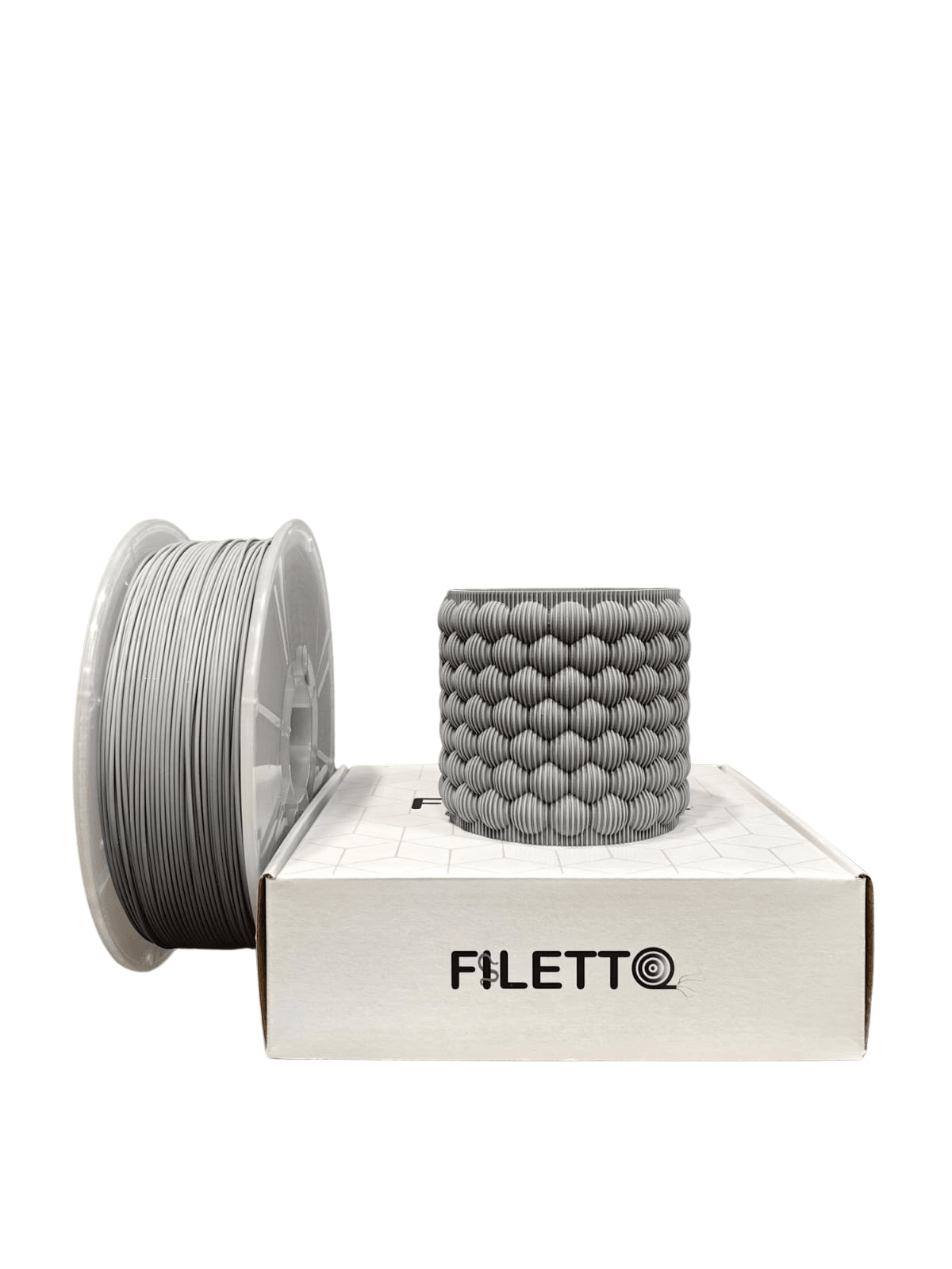 Filetto Pla+ Filament 1.75mm 1KG - Gray