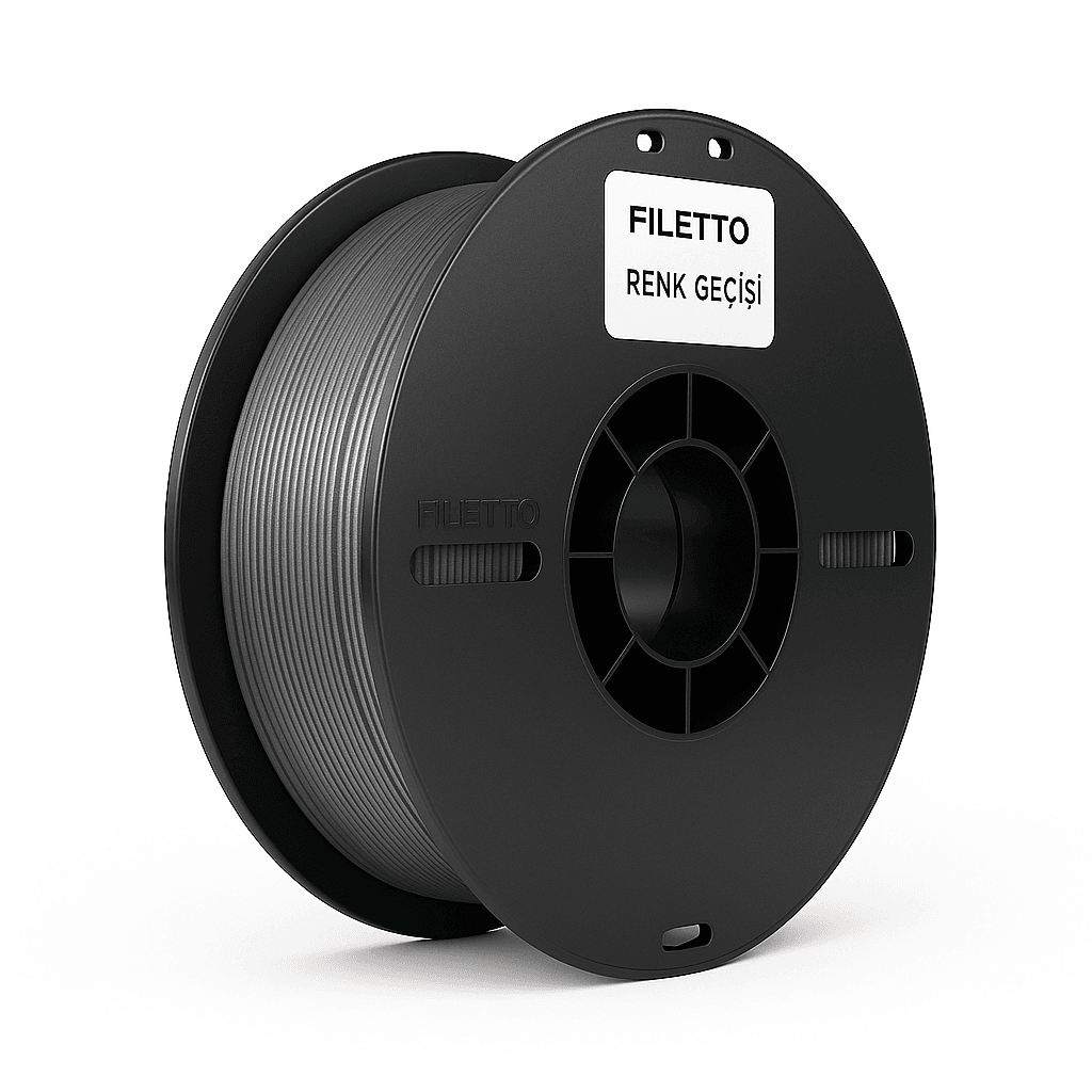Filetto Pla+ Filament 1.75mm 1 KG - Renk Geçişi Filament