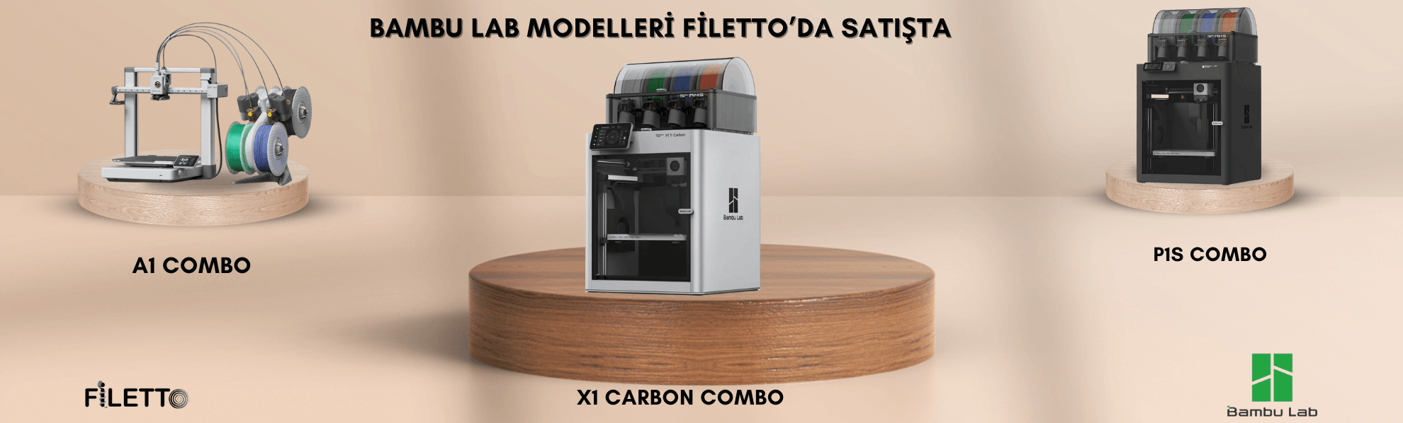 PROFESYONELLER VE MÜHENDİSLİK ÜRETİMİ İÇİN : Bambu Lab X1E Combo 3D Yazıcı
