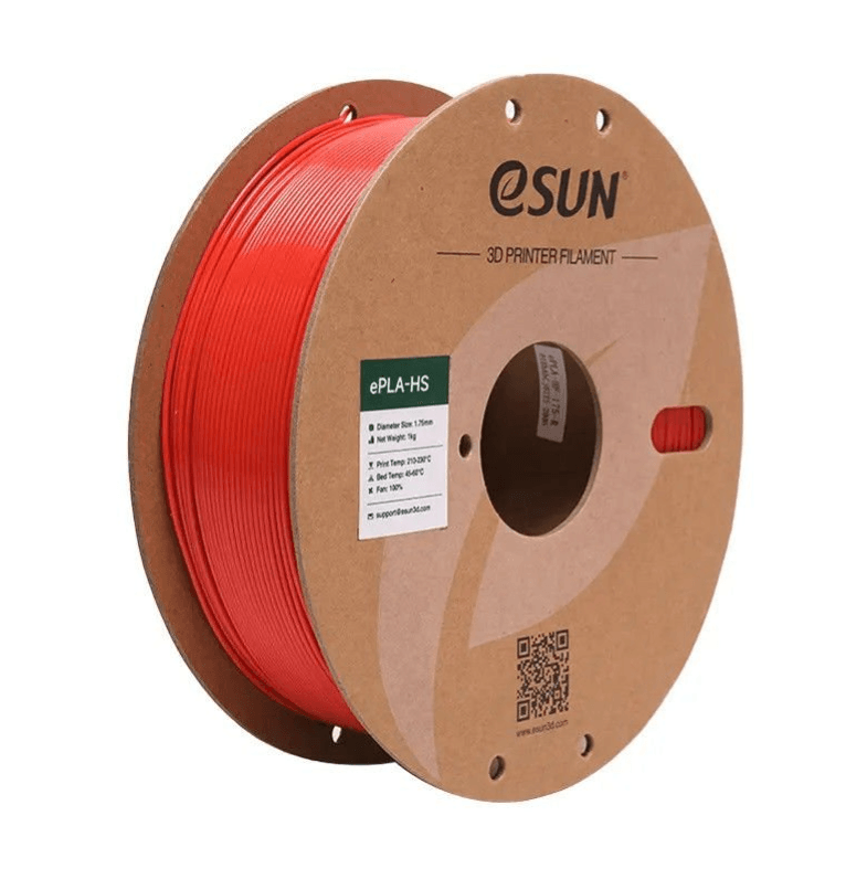 eSUN ePLA+HS 1.75mm 3D Filament 1KG | Hyper Speed - Kırmızı