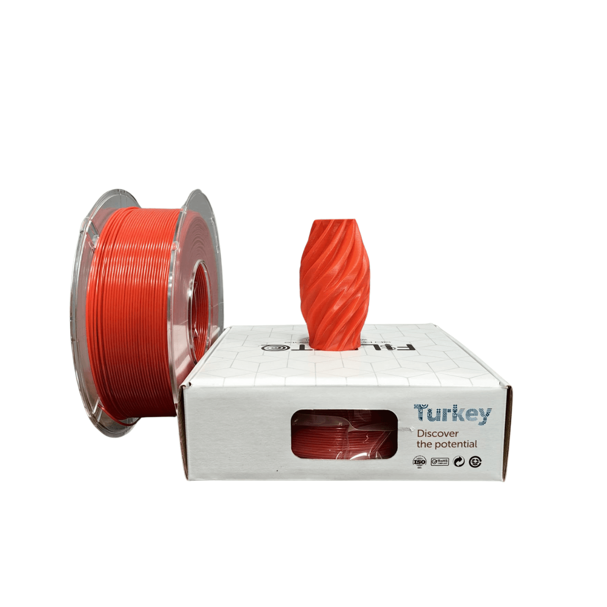 Filetto PETG Filament 1.75mm 1 KG - Kırmızı