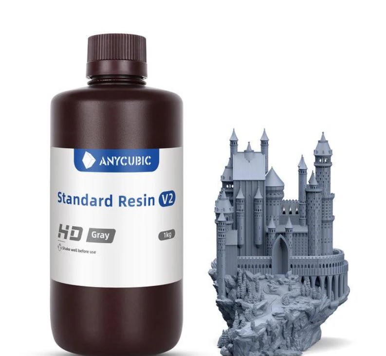 Anycubic Standard Resin V2 1 KG - HD Gray