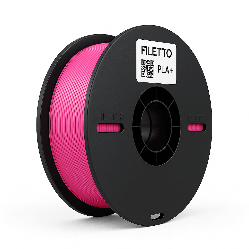 Filetto PLA+ 3D Filament – 1.75mm – 1KG – AMS Uyumlu - Pembe
