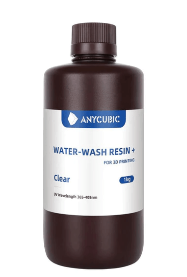 Anycubic Water Washable Resin | Anycubic Suda Yıkanabilir Reçine 1 kg (YENİ SERİ) - Şeffaf