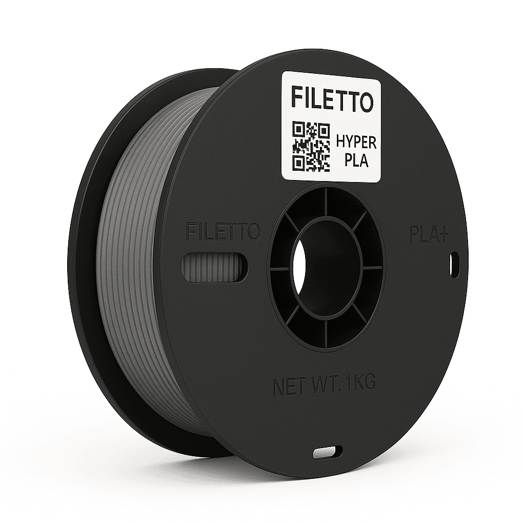 Filetto Hyper Pla Filament 1.75 mm 1 KG - Gri