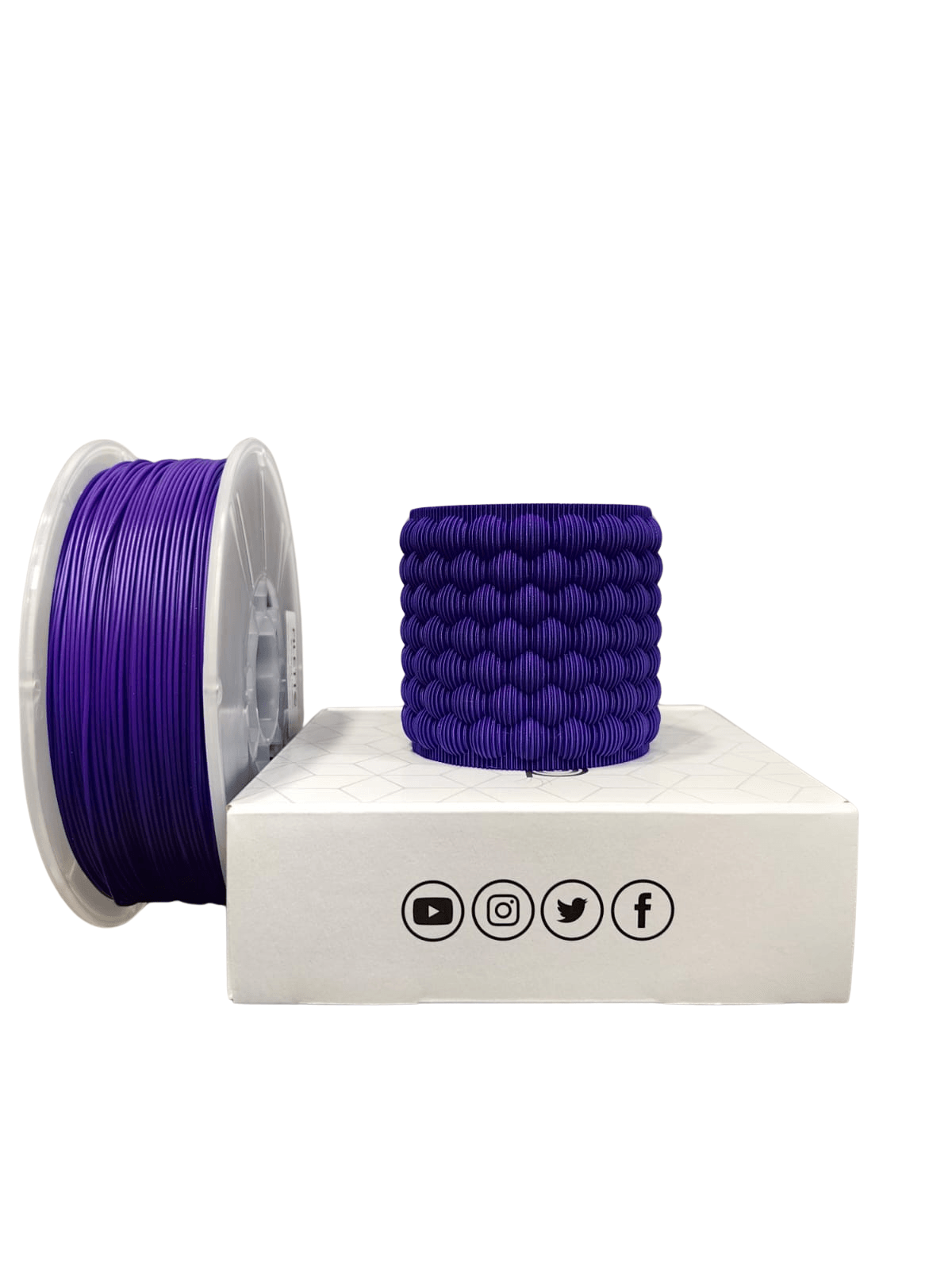 Filetto Pla+ Filament 1.75mm 1KG - Purple