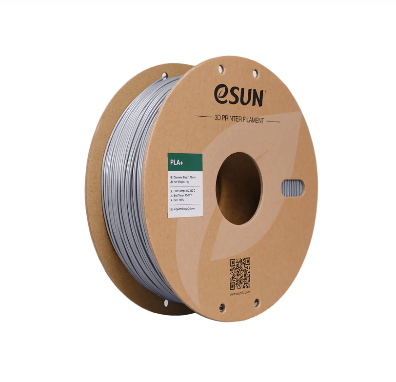 eSUN  Pla+ Filament 1.75mm 1 KG - Gümüş Gri