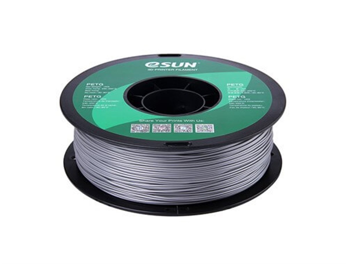 eSUN  Pla+ Filament 1.75mm 1 KG - Gümüş Gri