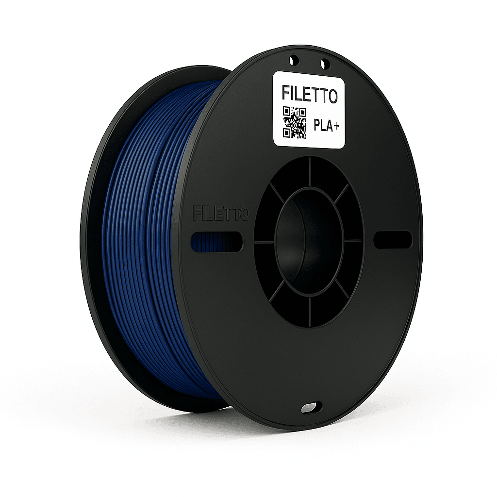 Filetto PLA+ 3D Filament – 1.75mm – 1KG – AMS Uyumlu - Dark Blue
