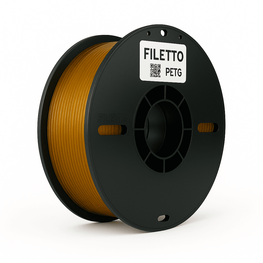 Filetto PETG Filament 1.75mm 1 KG - Transparan Sarı