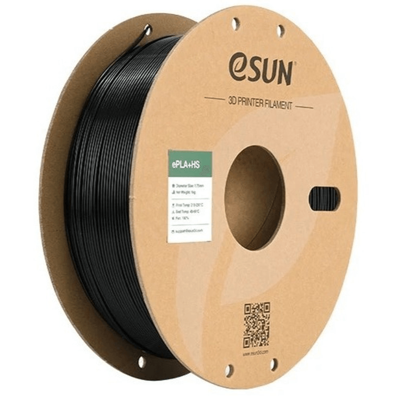 eSUN ePLA+HS 1.75mm 3D Filament 1KG | Hyper Speed - Siyah