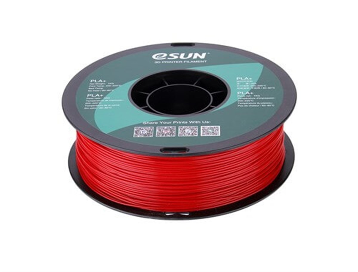 eSUN  Pla+ Filament 1.75mm 1 KG - Ateş Kırmızı