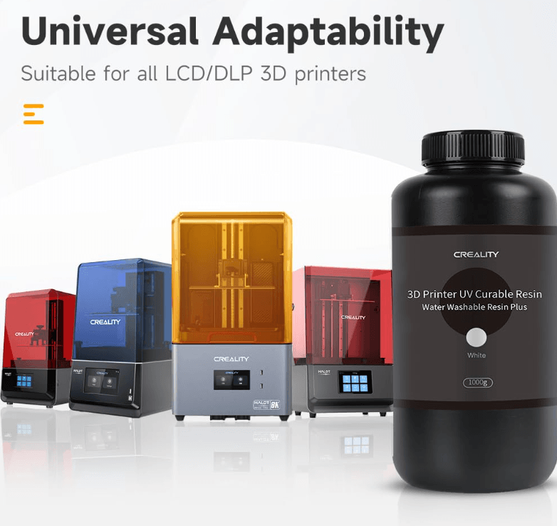 Creality UV Curable Water Washable Resin Plus