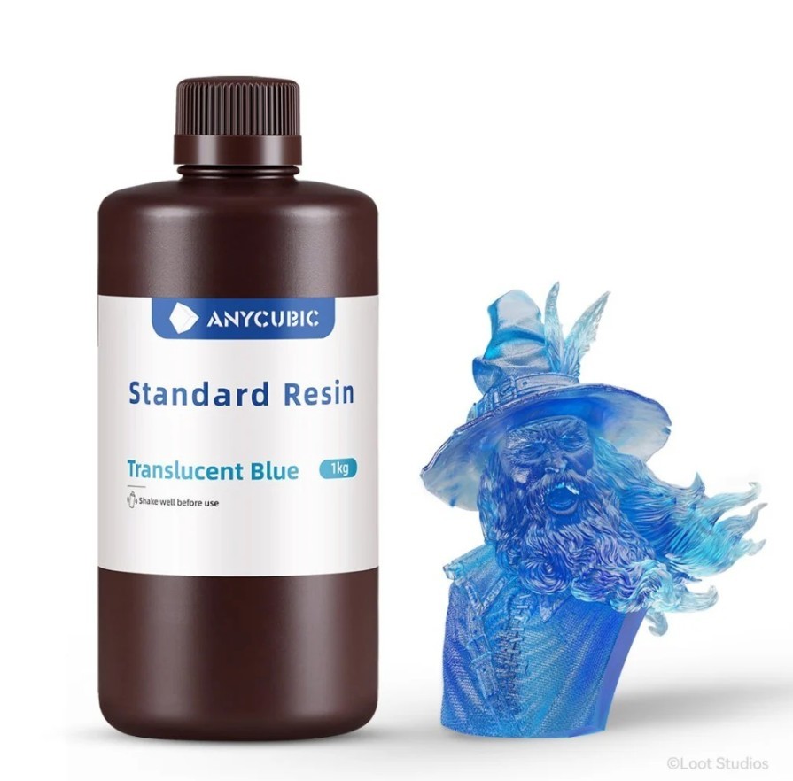 Anycubic Uv Reçine 1 KG - SLA (YENİ SERİ) SPT - Mavi