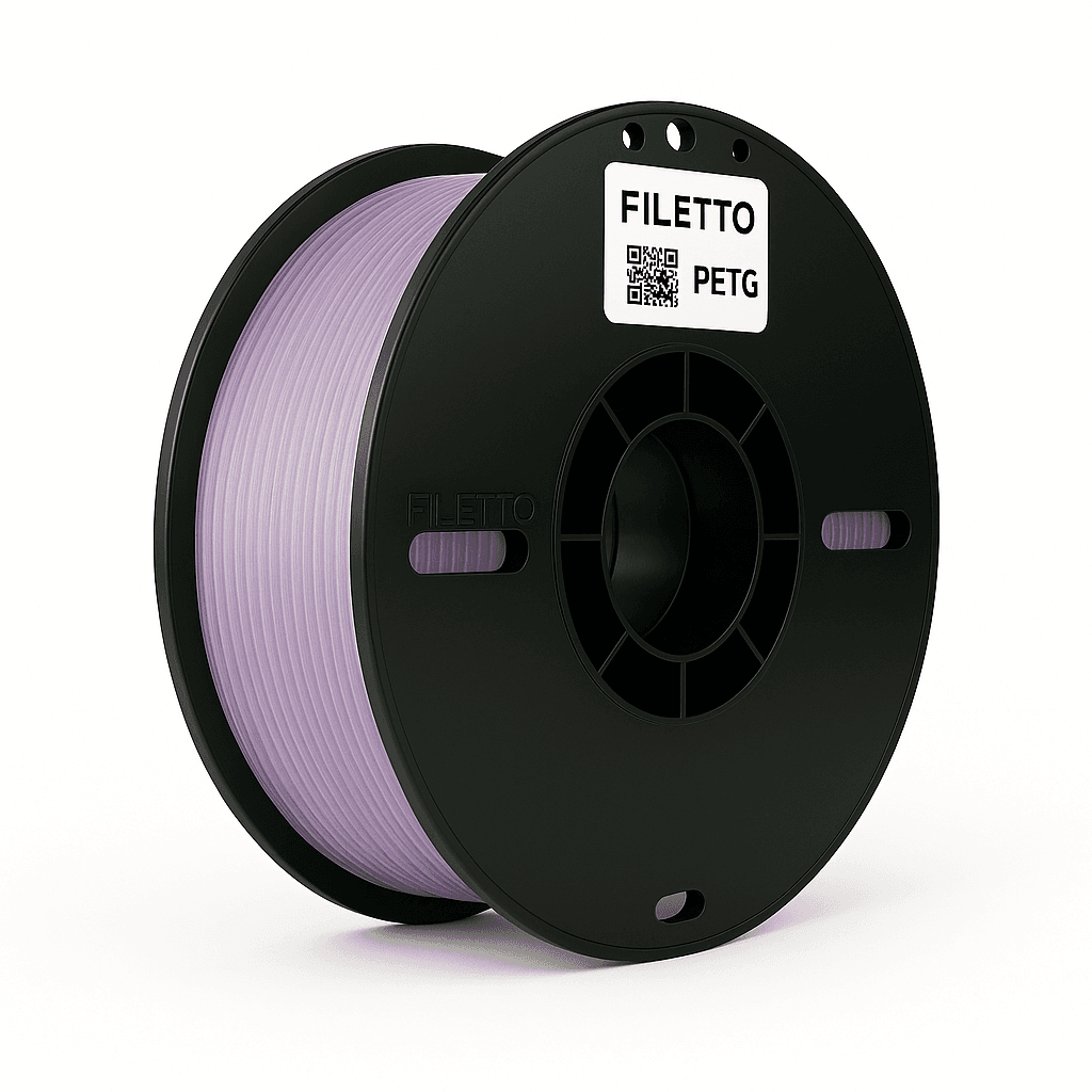Filetto PETG Filament 1.75mm 1 KG - Transparan Lila