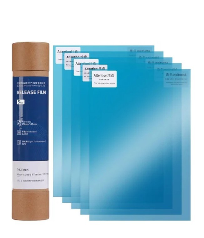 Anycubic 10.1 inch Quick Release Film-5pcs / Mono M7&M7 Pro