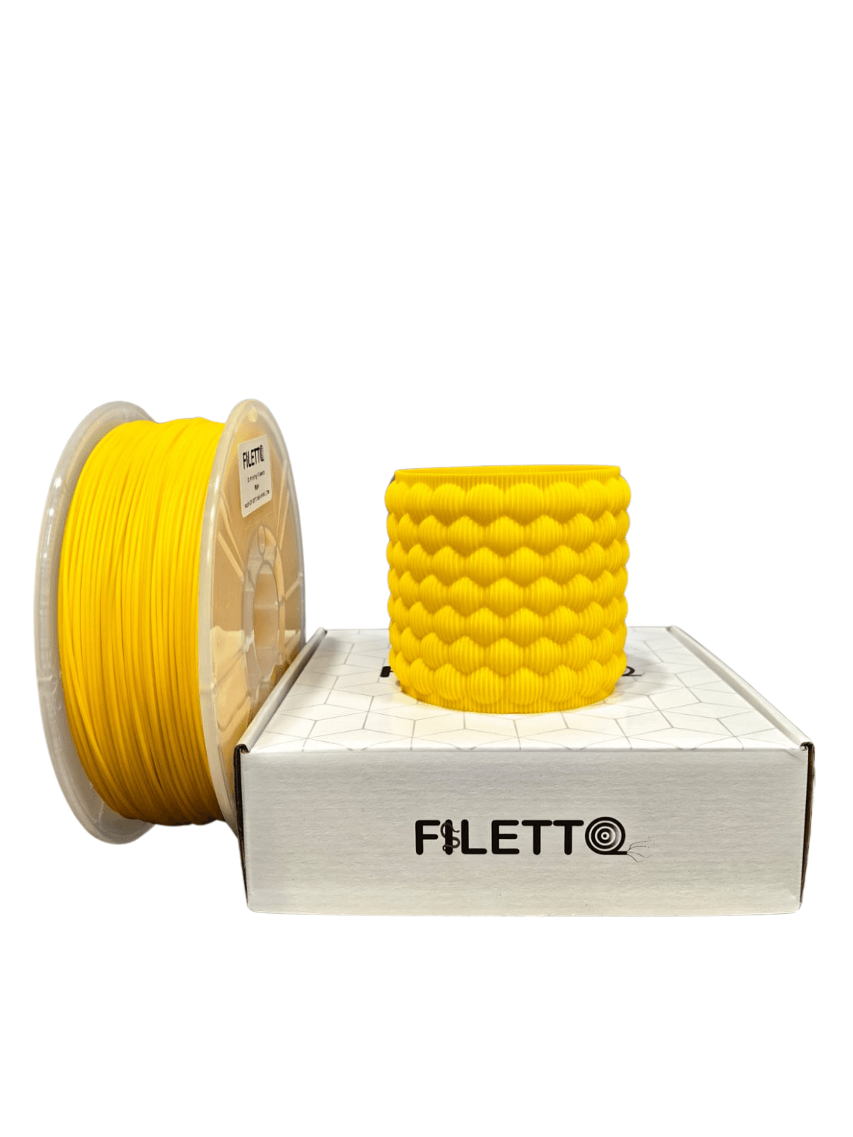 Filetto Pla+ Filament 1.75mm 1KG - Yellow