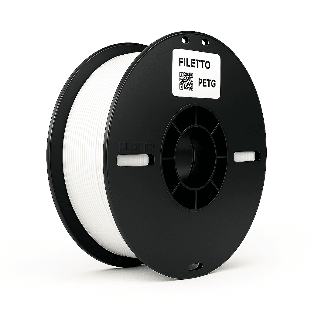 Filetto PETG Filament 1.75mm 1 KG - White