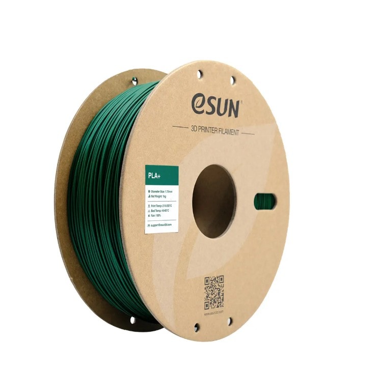 eSUN  Pla+ Filament 1.75mm 1 KG - Pine Green