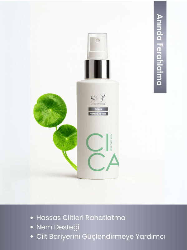 Soi Cica Yüz Spreyi – Hassas ve Kuru Ciltler İçin Nemlendirici & Rahatlatıcı Sprey 100 ml main variant image