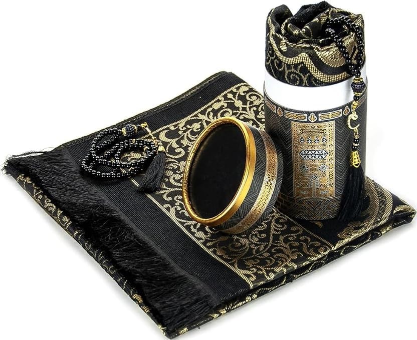 Kabeli Özel Silindir Kutulu Seccadeli Set