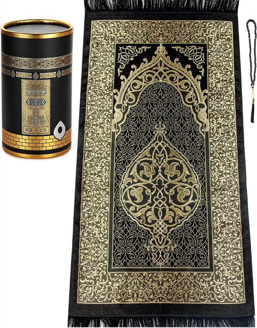 Kabeli Özel Silindir Kutulu Seccadeli Set