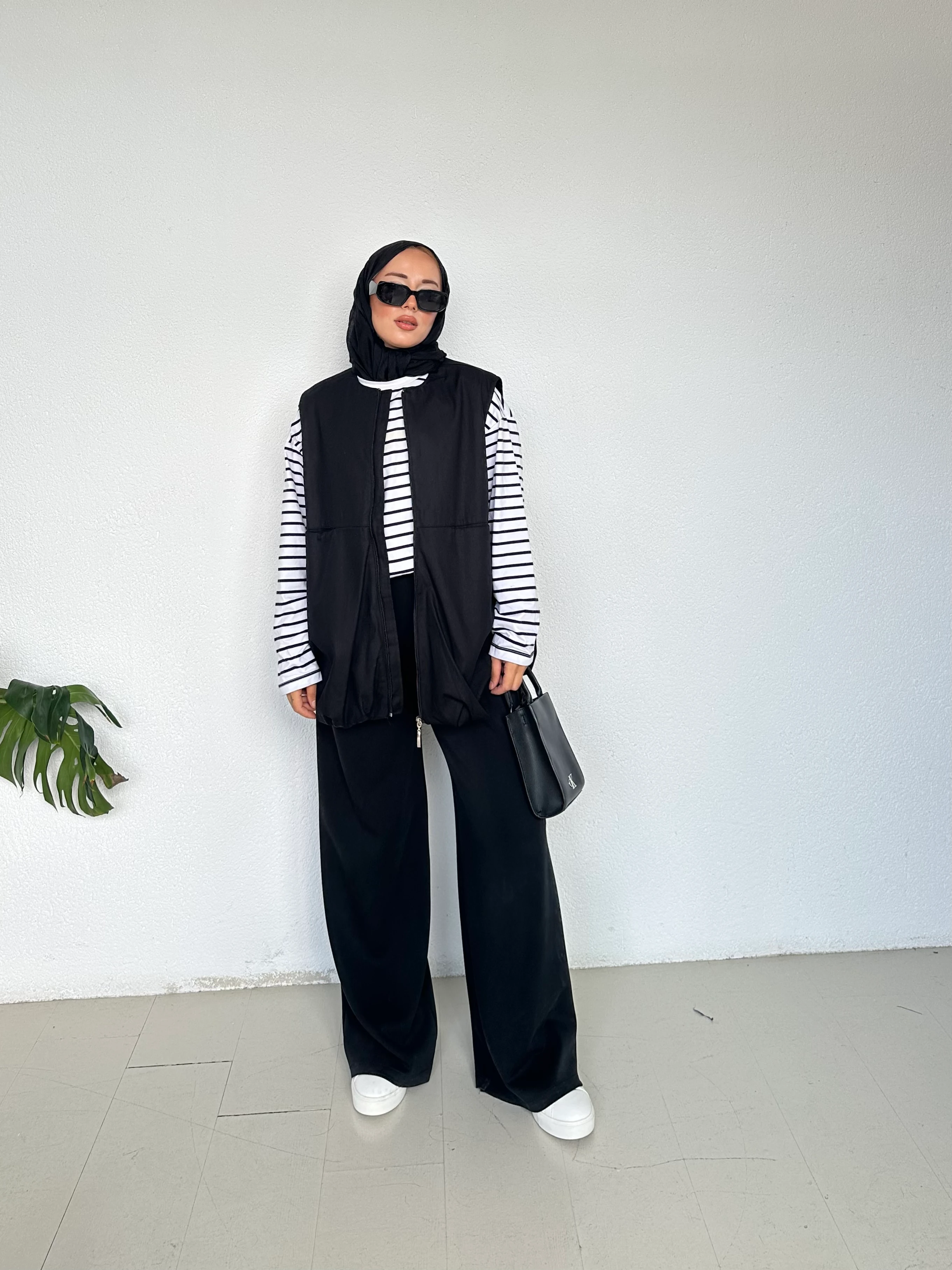 Bomber Yelek - Siyah