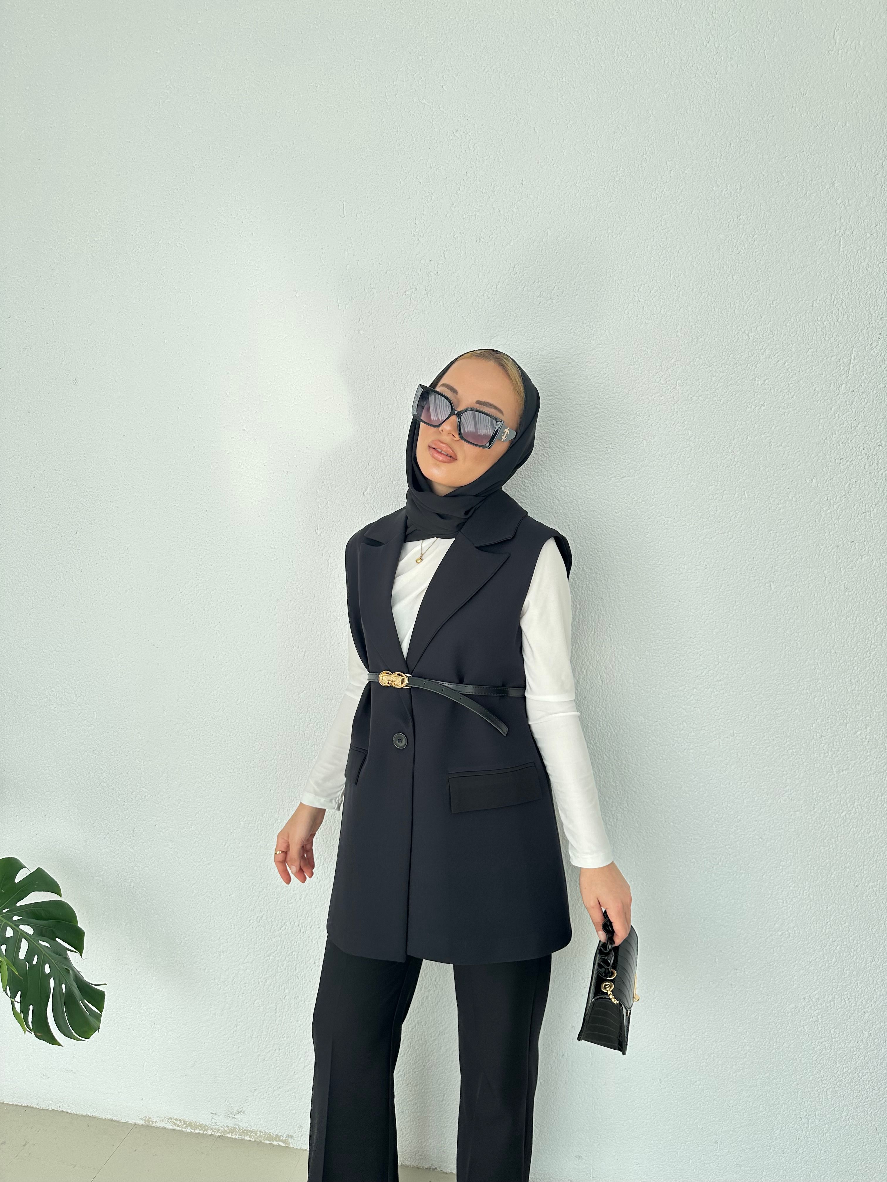İkili Yelek Takım